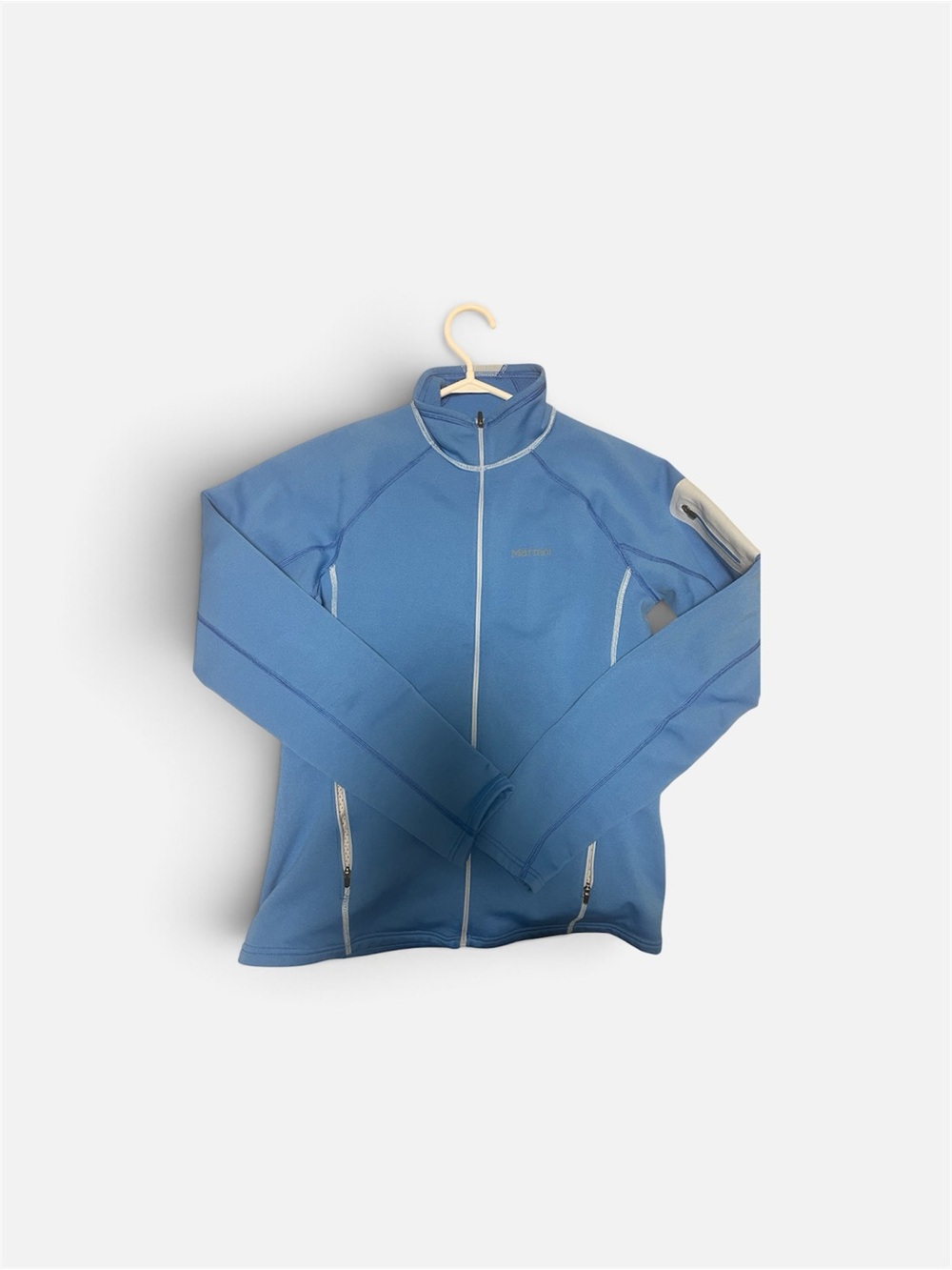 Blue Full-Zip Lightweight Jacket